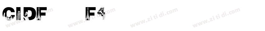 CIDFont F4字体转换